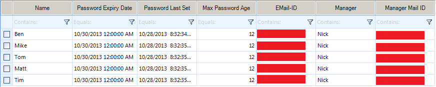 User Password Expiration Notifier